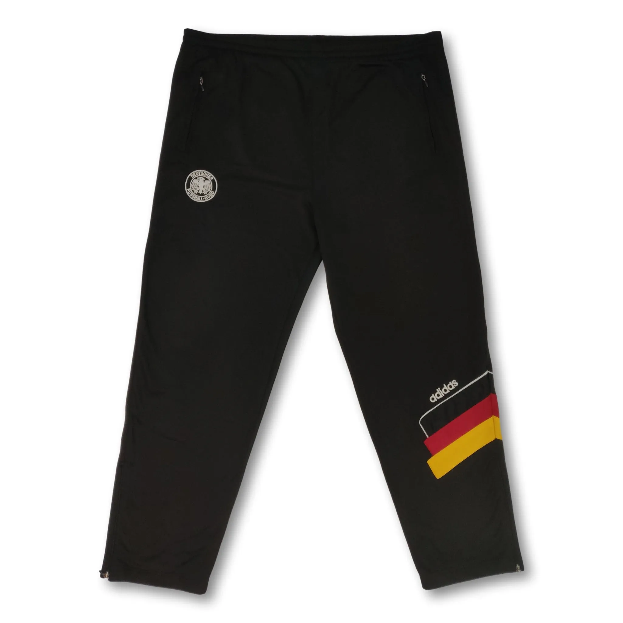 1990 black Germany Adidas track pants