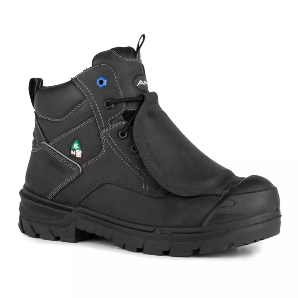 Acton G3G Unisex 6 Composite Toe Work Safety Boot with MET Guard 9211B-11 - Black