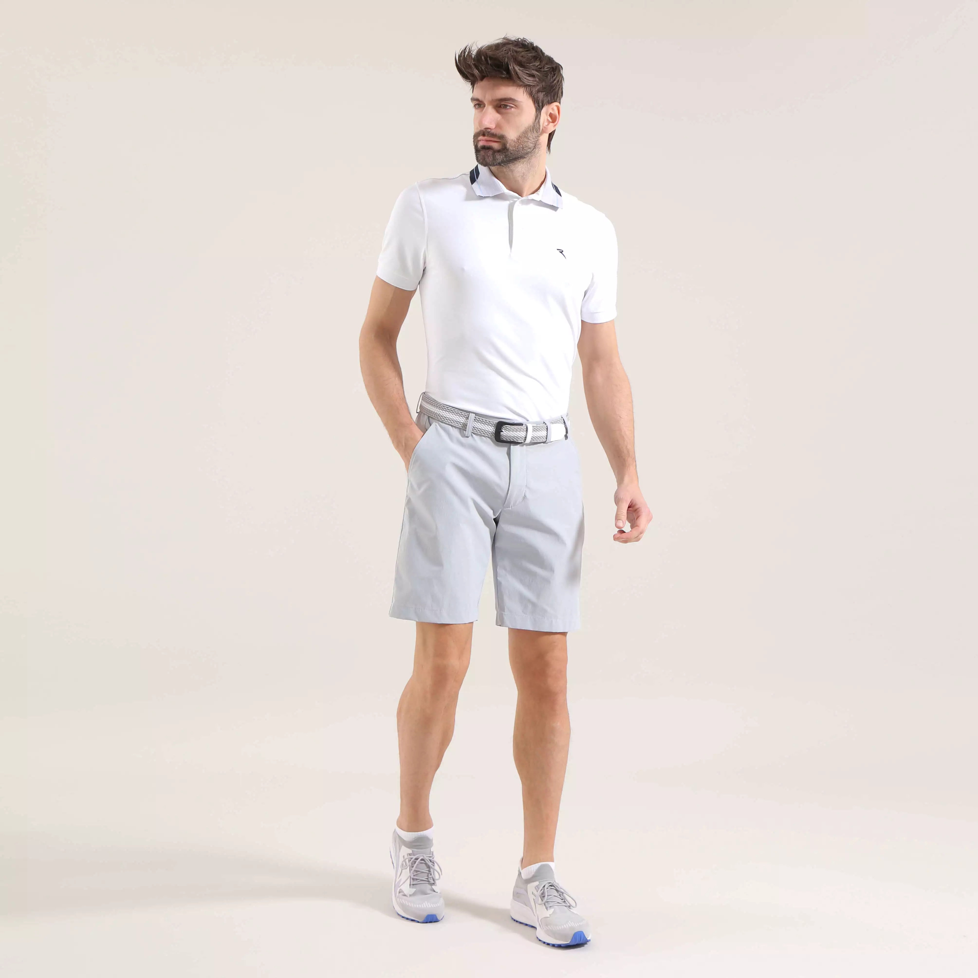 ADEMAS | DRY-MATIC STRETCH PIQUET POLO