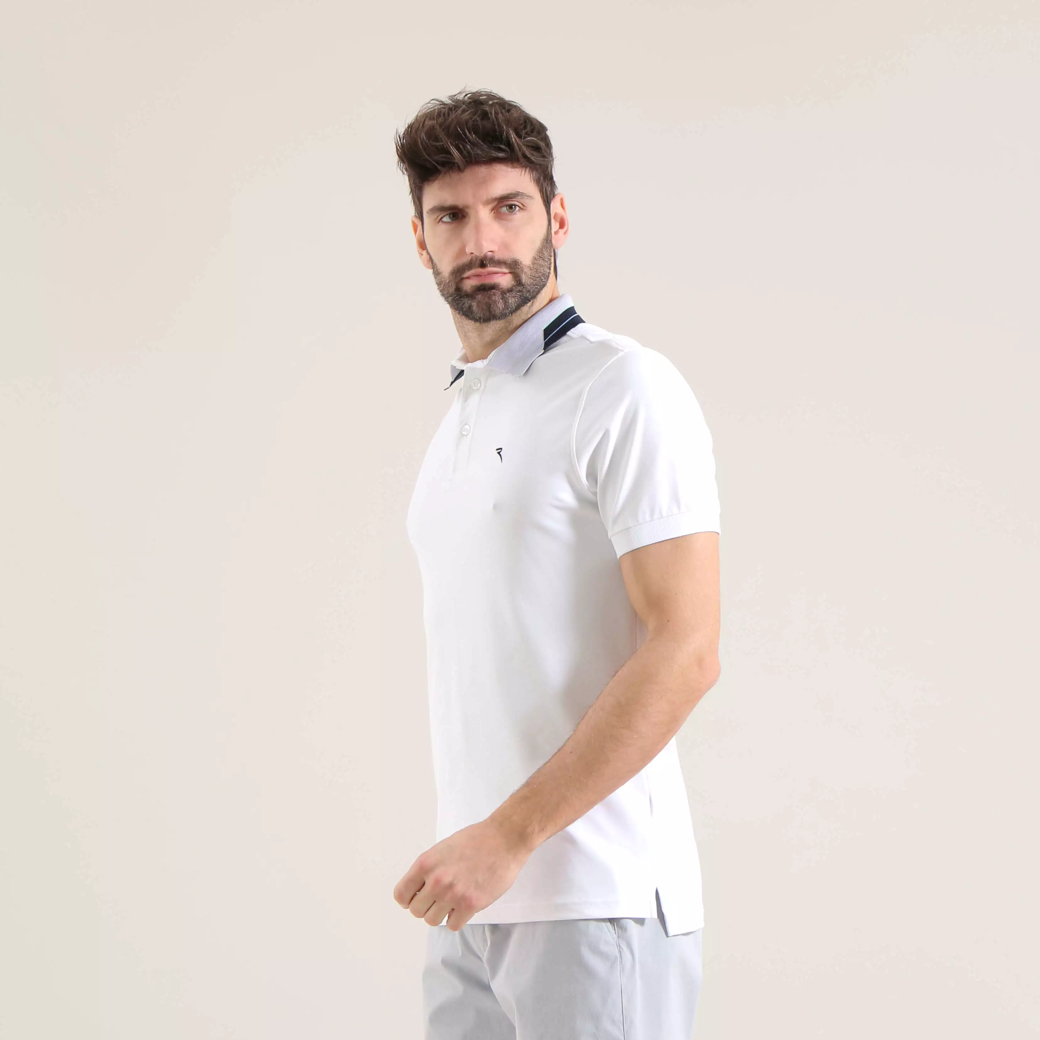 ADEMAS | DRY-MATIC STRETCH PIQUET POLO