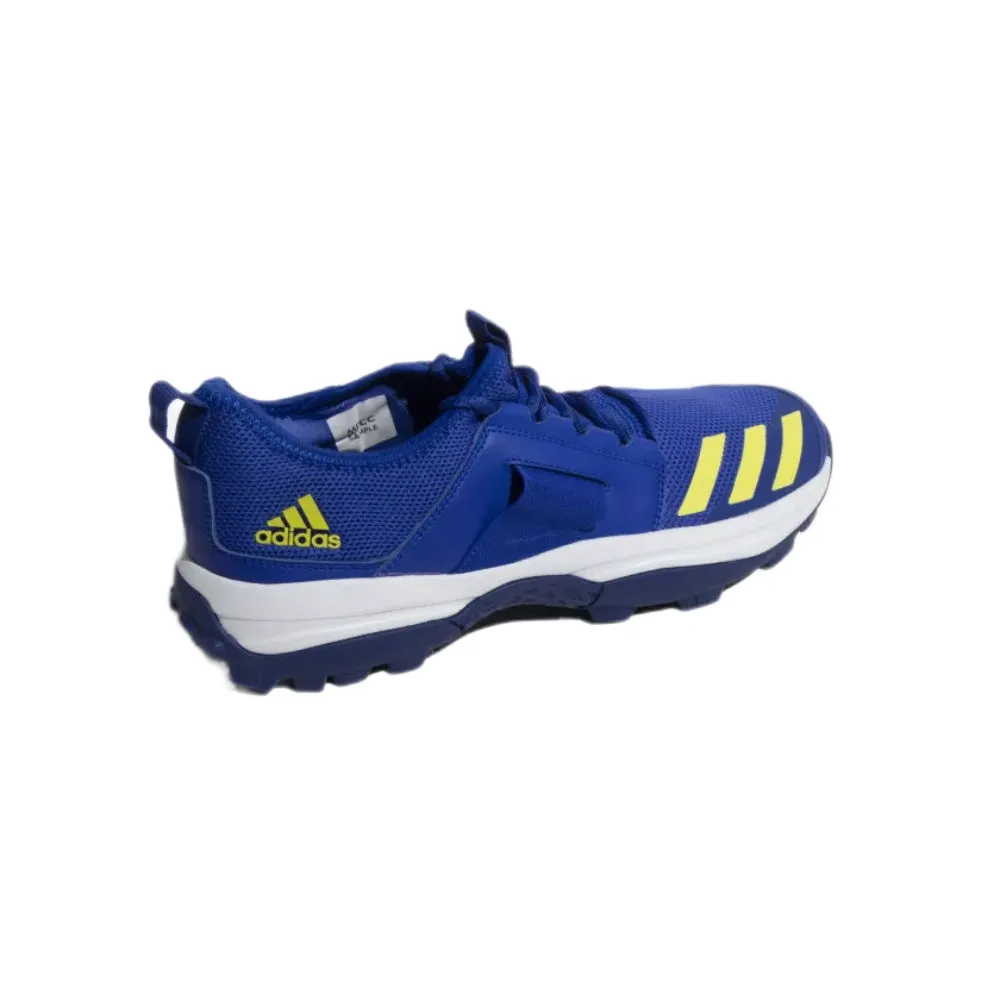 Adidas Men's Cricup 23 Cricket Shoe (Lucid Blue/Acid Yellow)