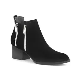 ADRIENNE VITTADINI Women's  •Ravi•  Block-heel Ankle  Bootie