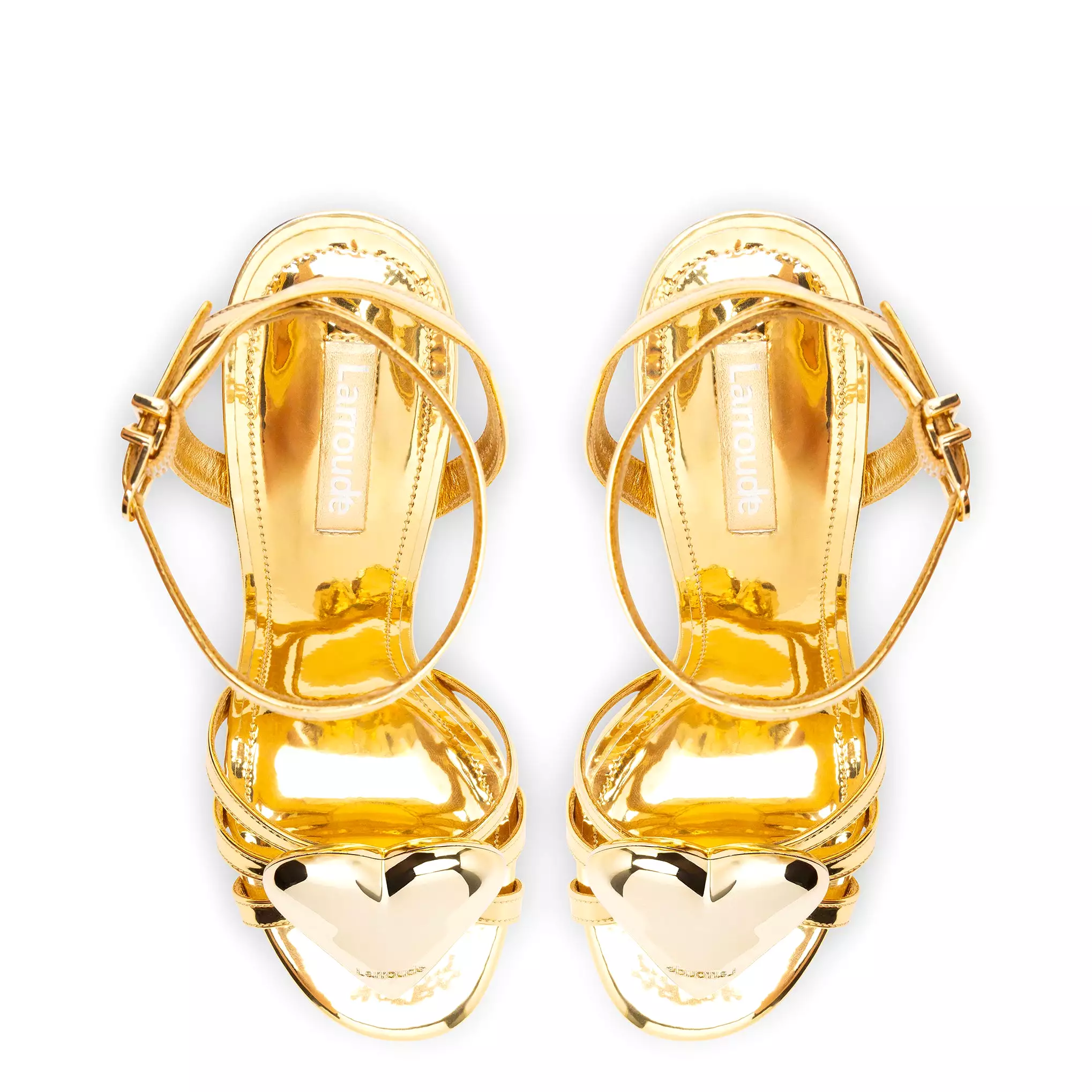 Amore Sandal in Gold Specchio