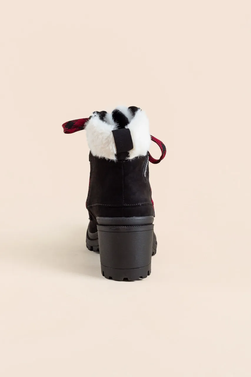 Andrea Fur Hiker Boots