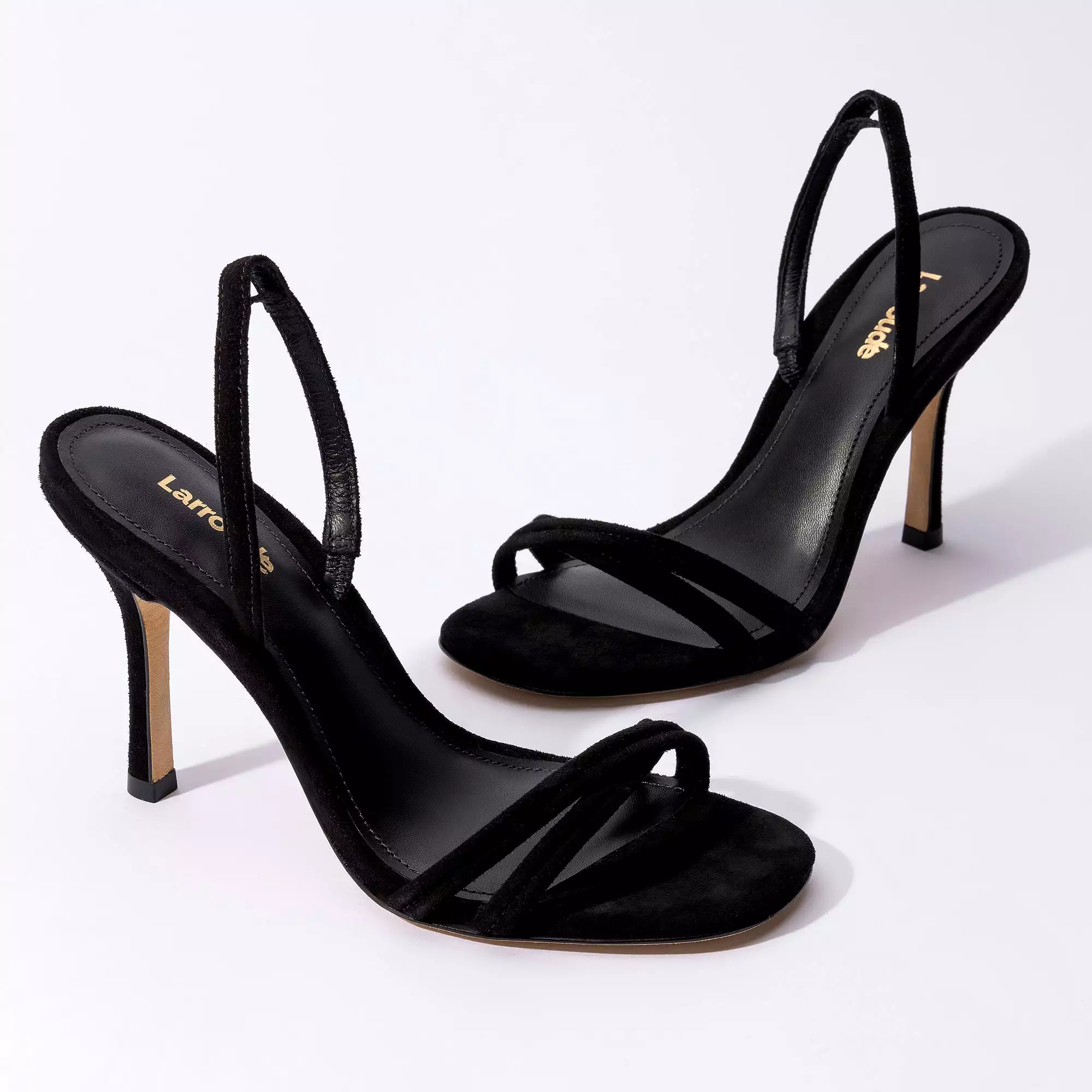 Annie Sandal In Black Suede