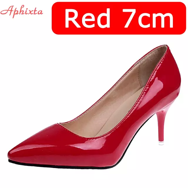 Aphixta 7cm Thin Heels Pumps Women Stiletto-heel Dress Women Shoes