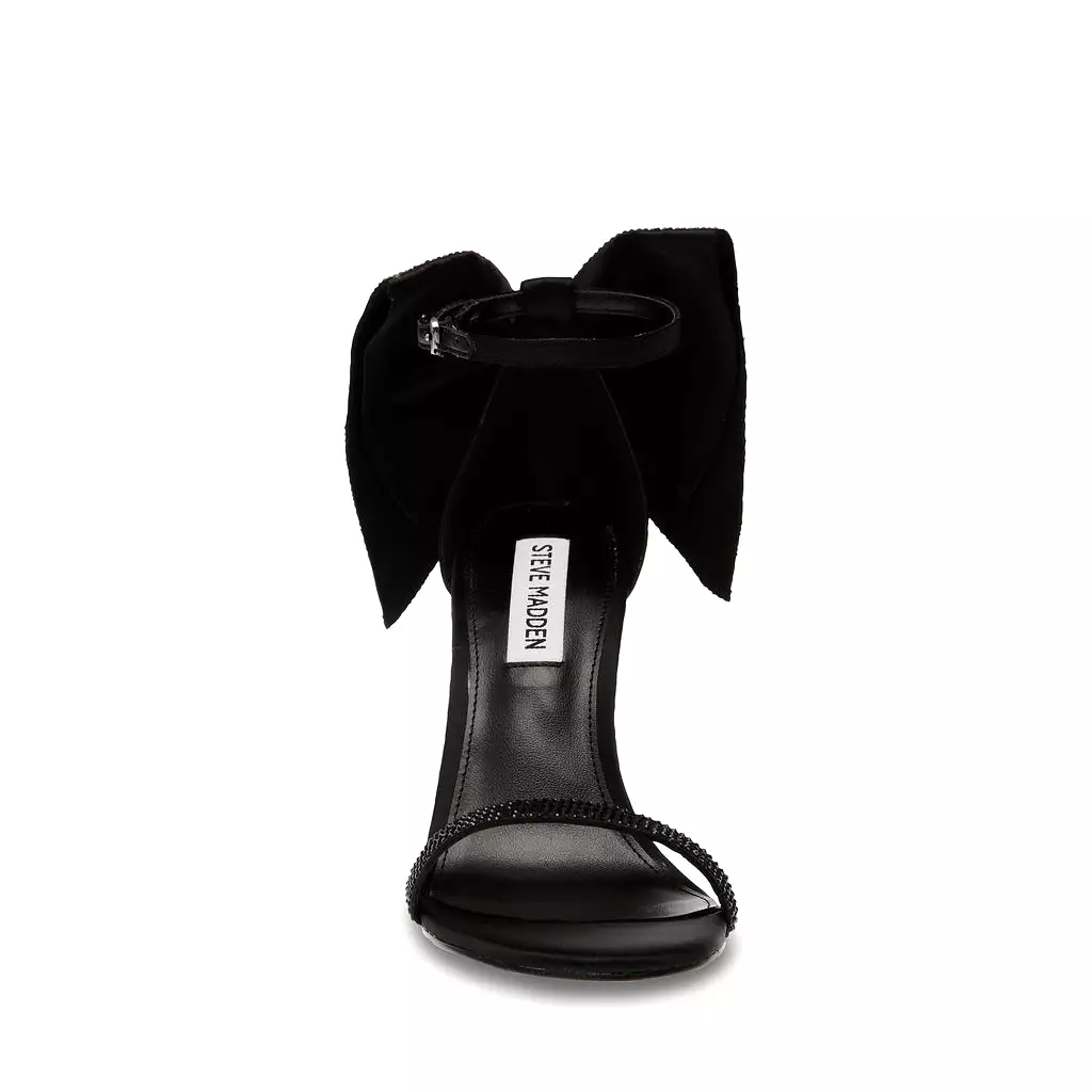 Bellarosa Sandal BLACK SATIN