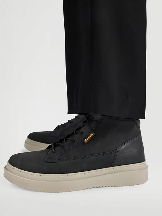 Bench  Black Hi Top Boots