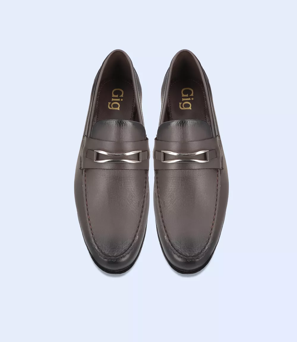 BM5252-ESPRESSO-Men Formal Slip-on's