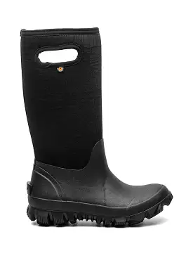 Bogs- Women's Whiteout Cracks Black Winter Boots  73049-001