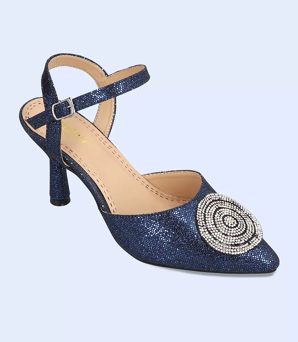 BW8369-NAVY BLUE-Women Formal Court Shoes