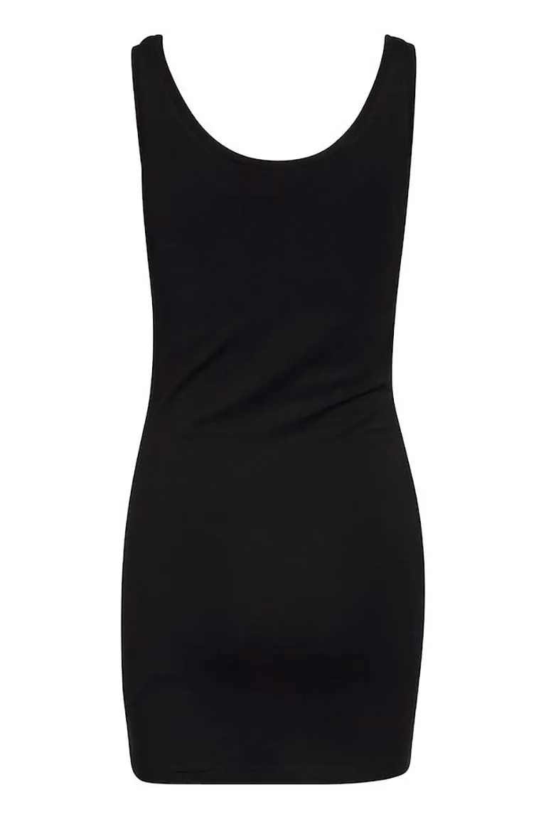 B.Young Long Layering Vest - Black