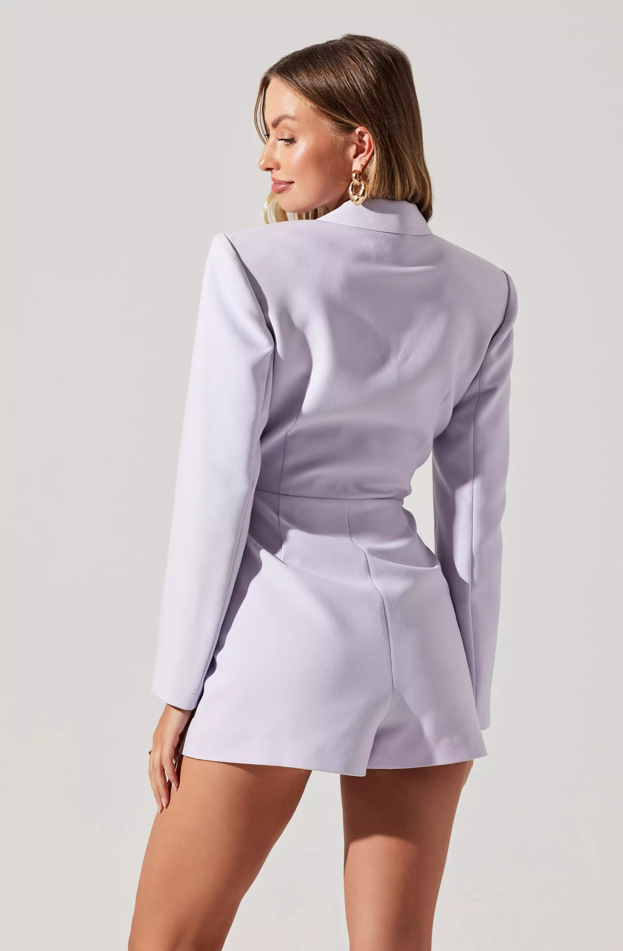 Callista Fitted Blazer Romper