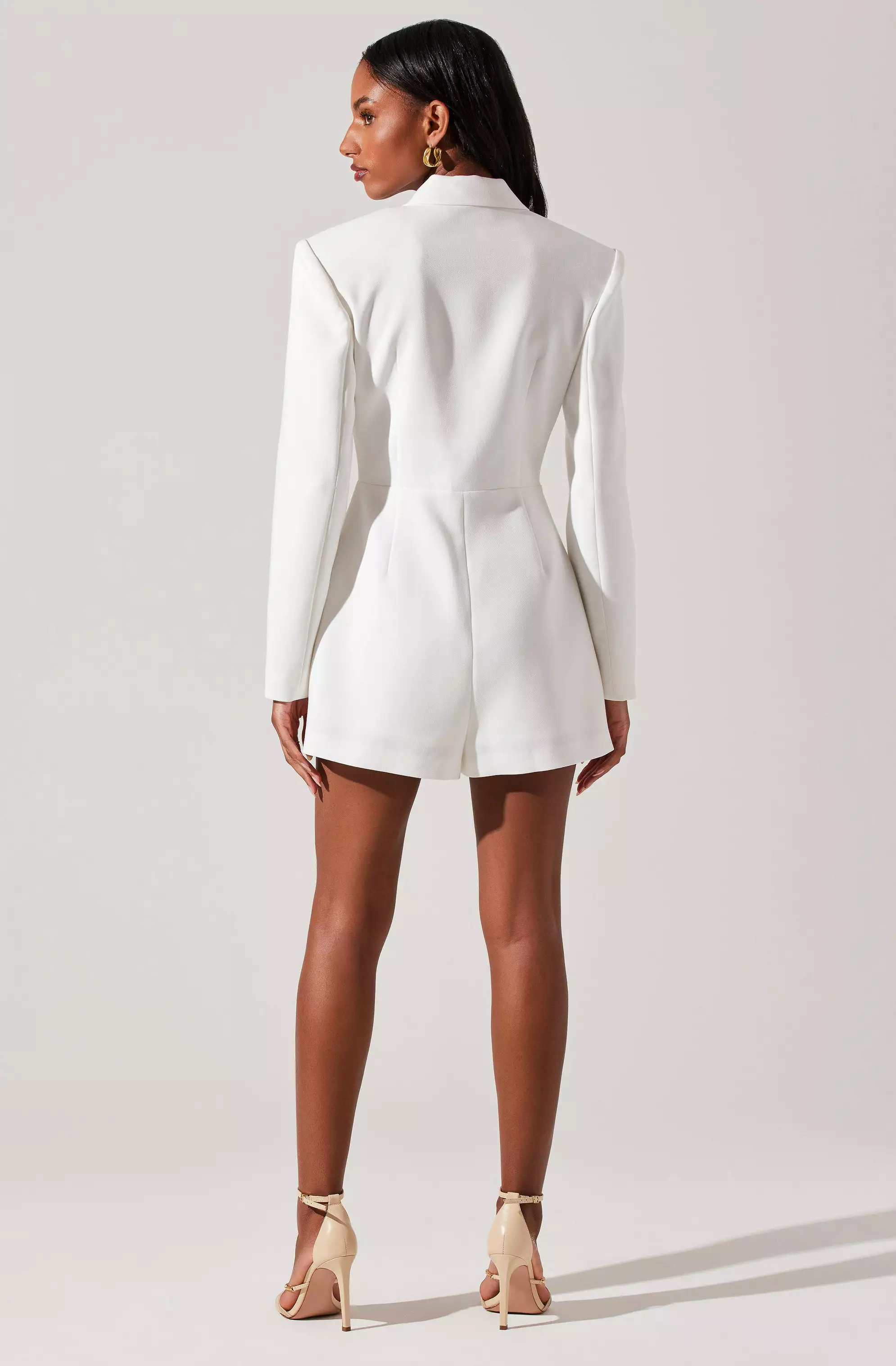 Callista Fitted Blazer Romper