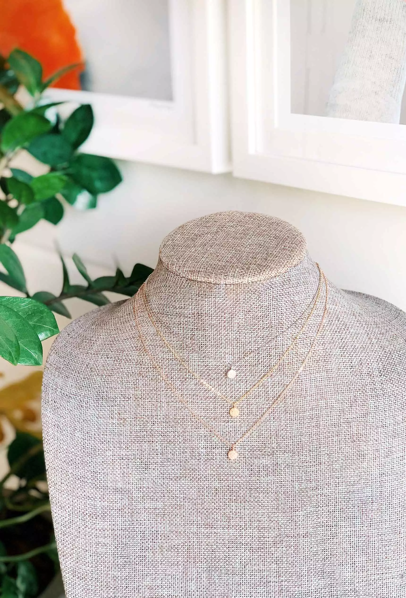 Circle Trio Necklace Set