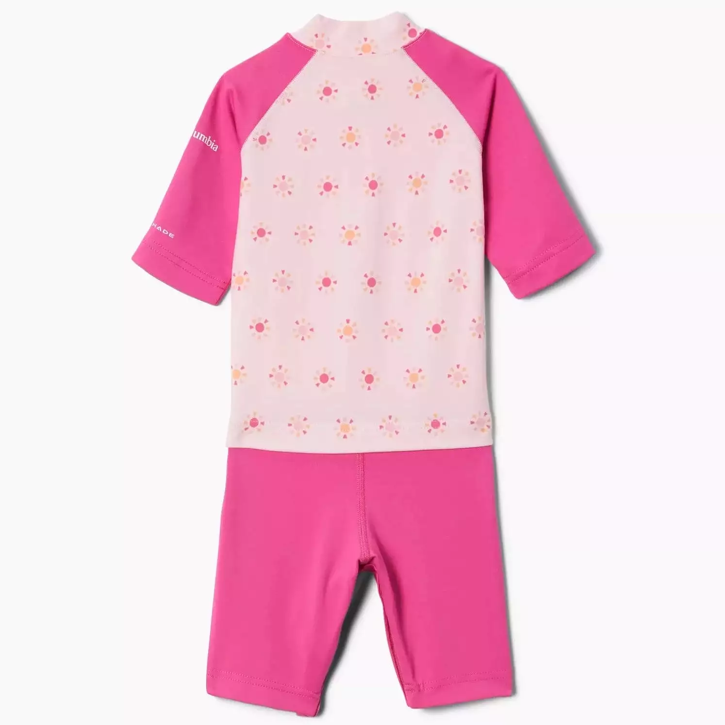 Columbia Satin Pink Summa Suns Sandy Shores Toddler Sunguard Suit