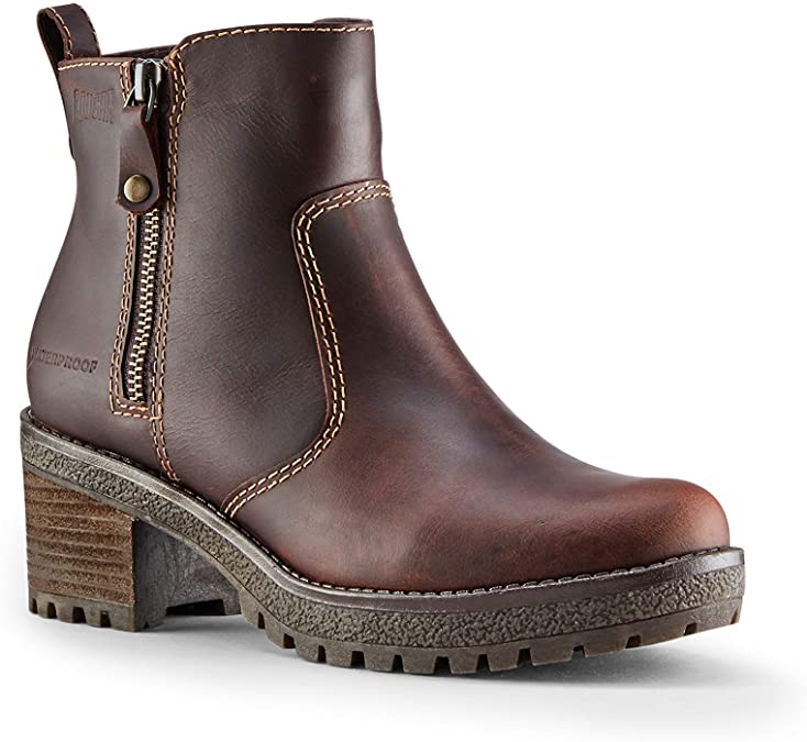 Cougar- Daytona Leather Cask Booties