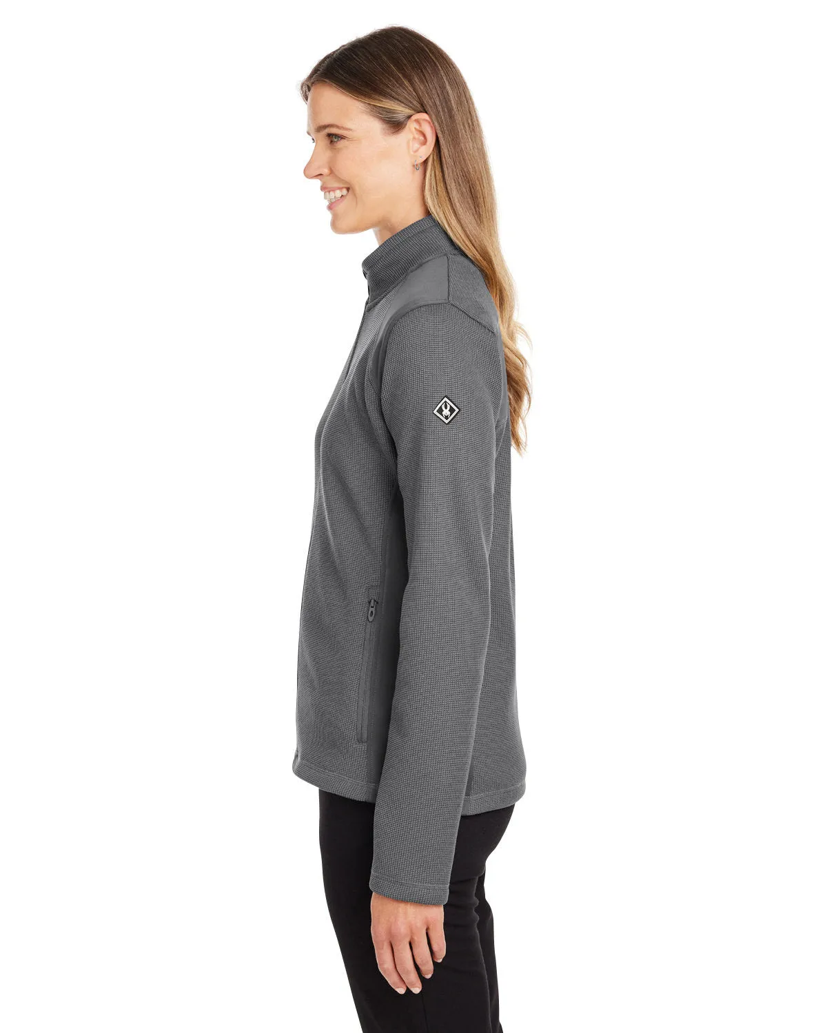 Custom Spyder Ladies' Constant Canyon Sweaters, Polar