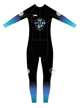 [Custom Tri Belles] Full Length Long Sleeve Tri Suit ELITE (Final Design)