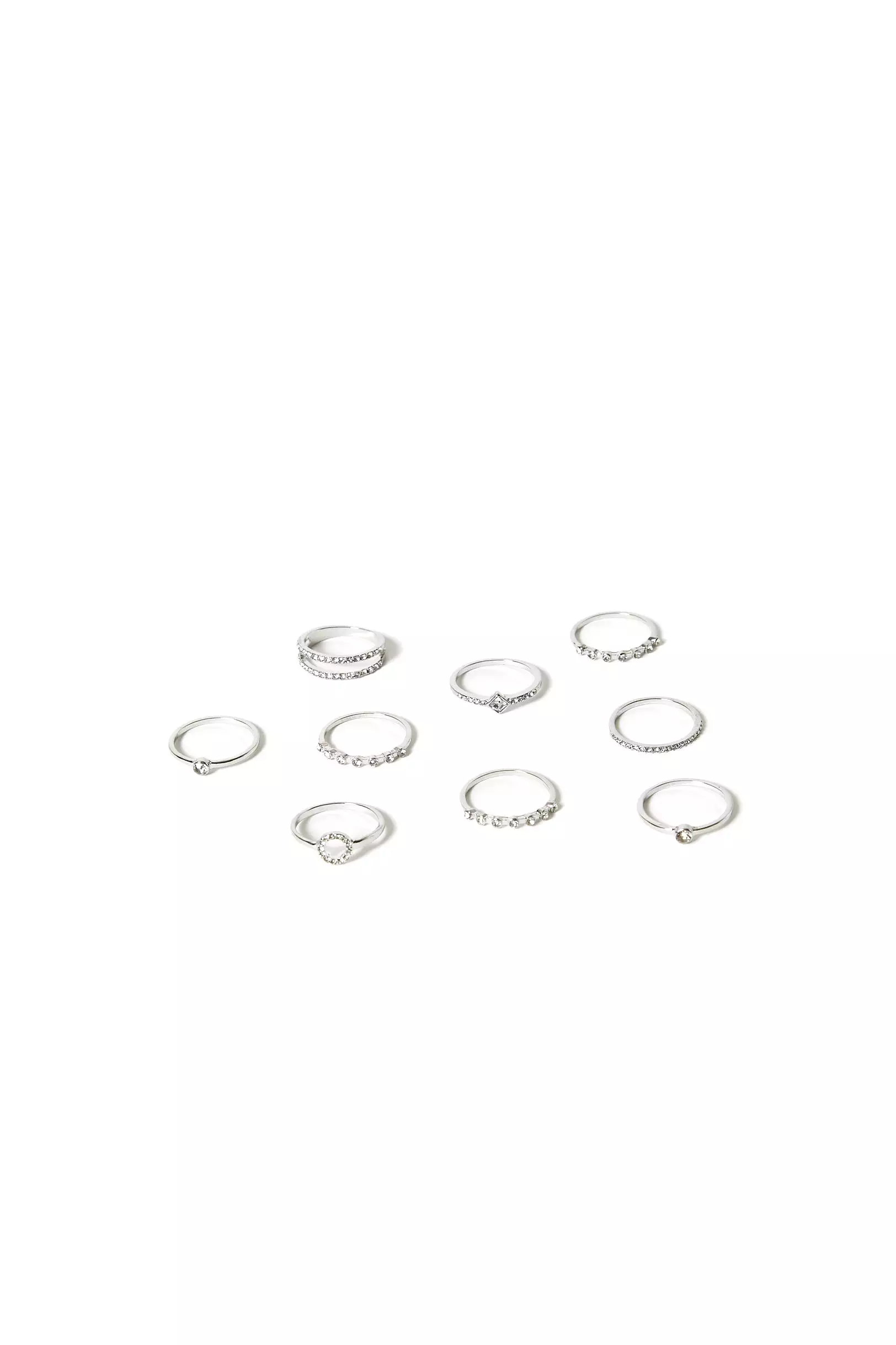 Cutout Twisted Toe Ring Set