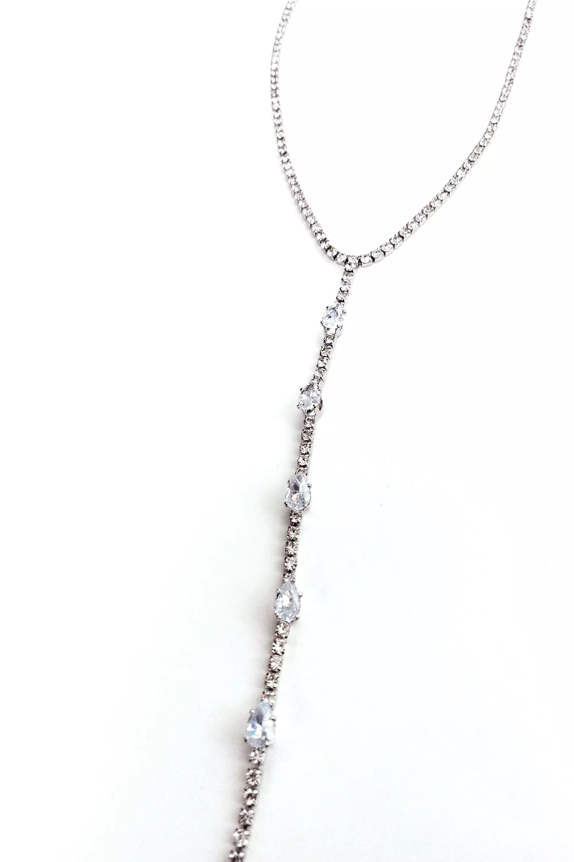 CZ Gem Layered Necklace