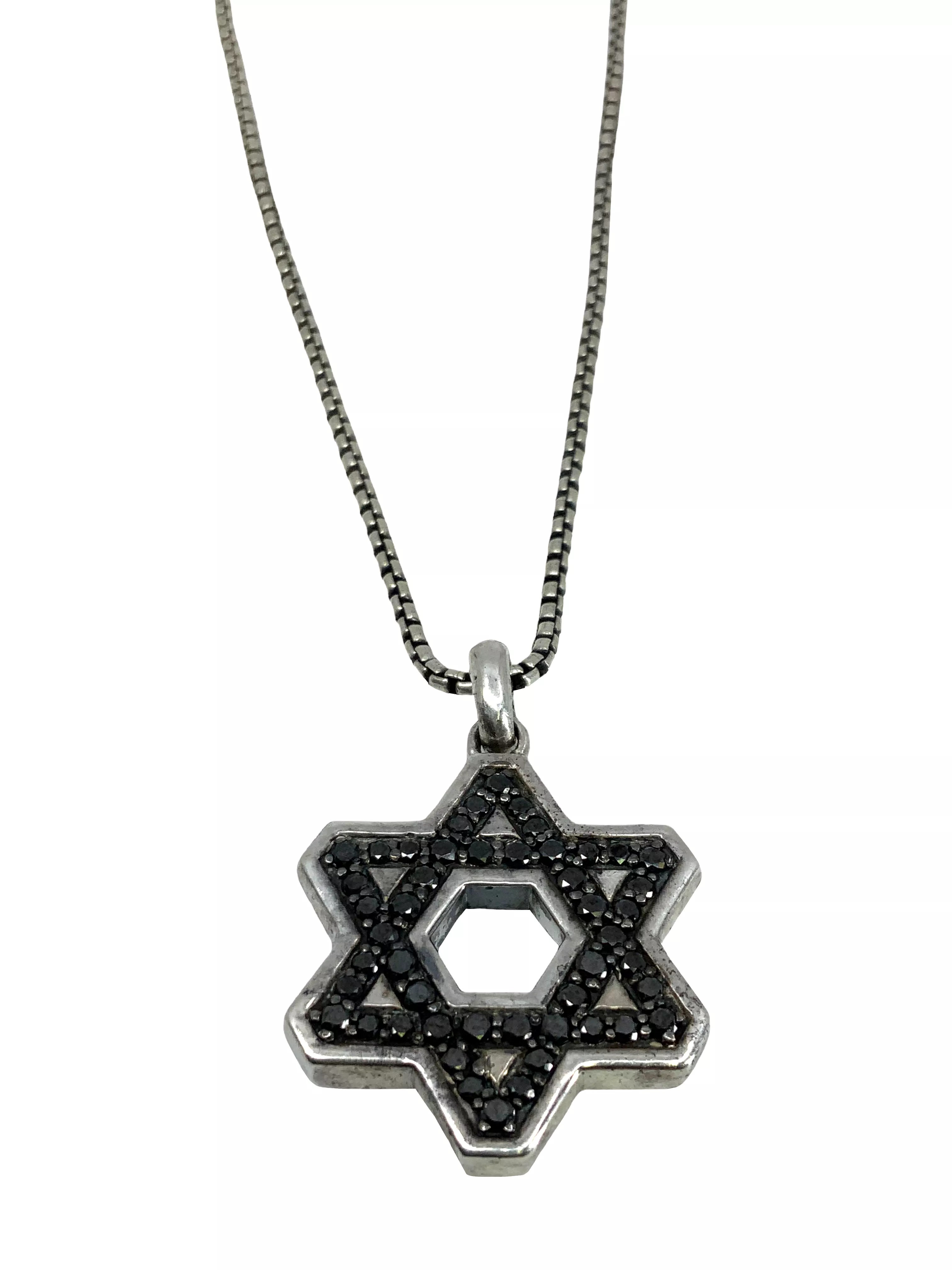 DAVID YURMAN Star of David Pendant Necklace