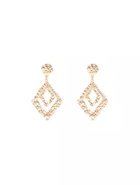 Diamond Textured Earrings