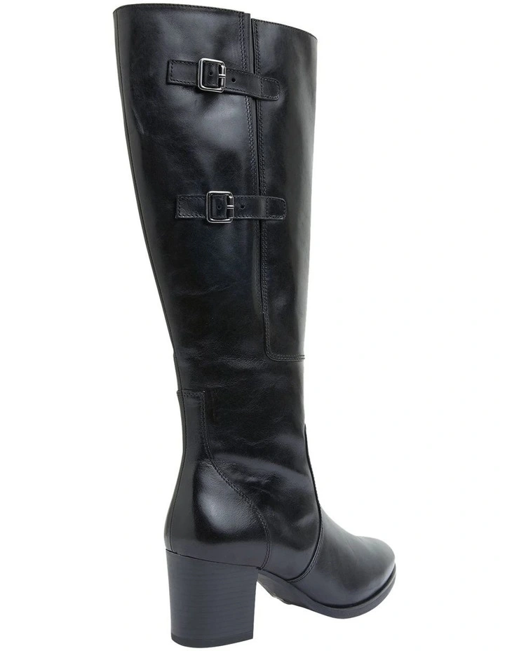 Dictate Black Glove Boots