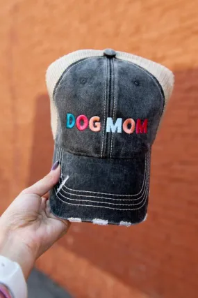 Dog Mom Women's Trucker Hats - Multicolored