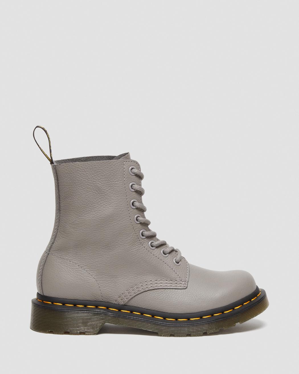 Dr Martens - 1460 Pascal Zinc Grey Virginia Boots 27641076