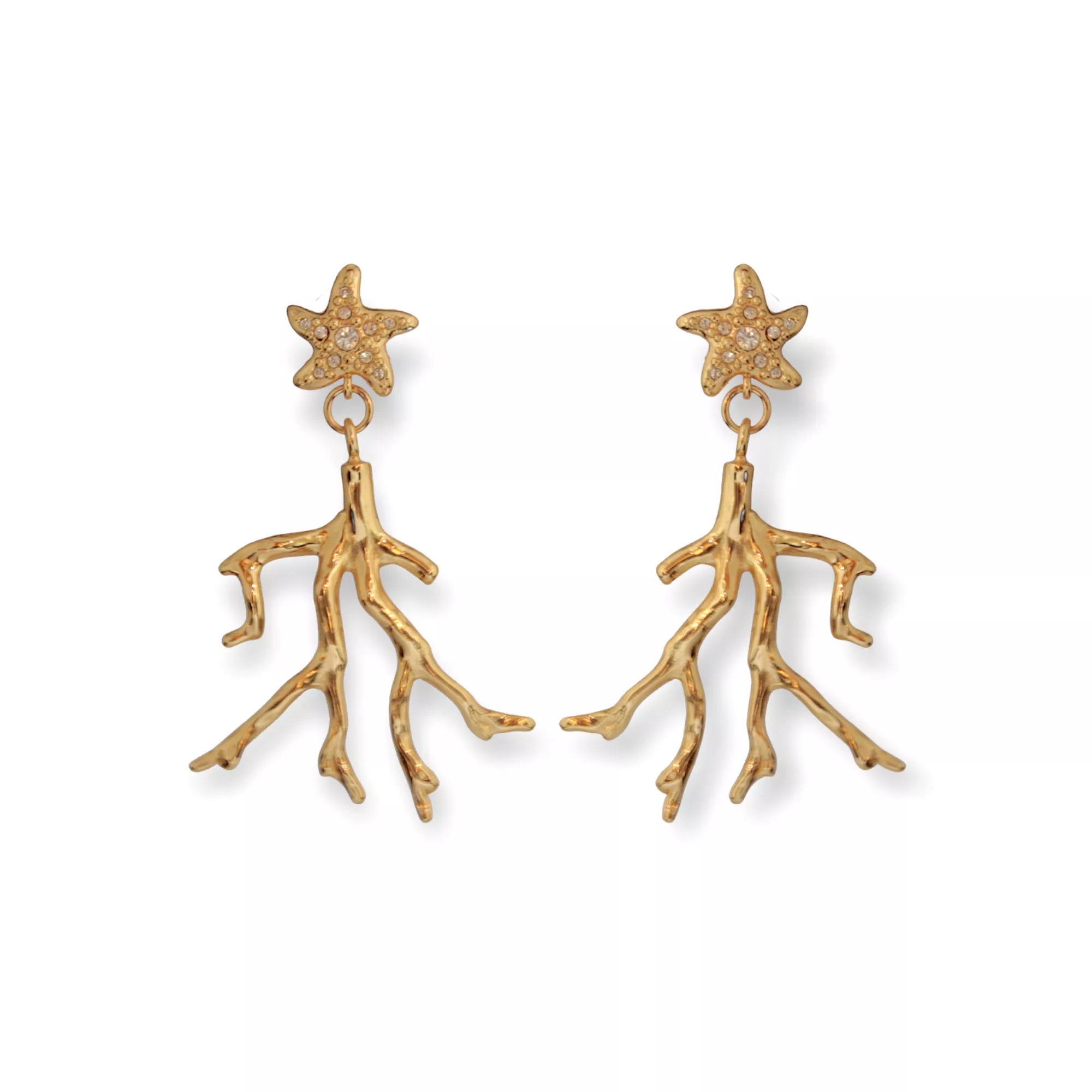 EARRINGS 2731 Gold plated