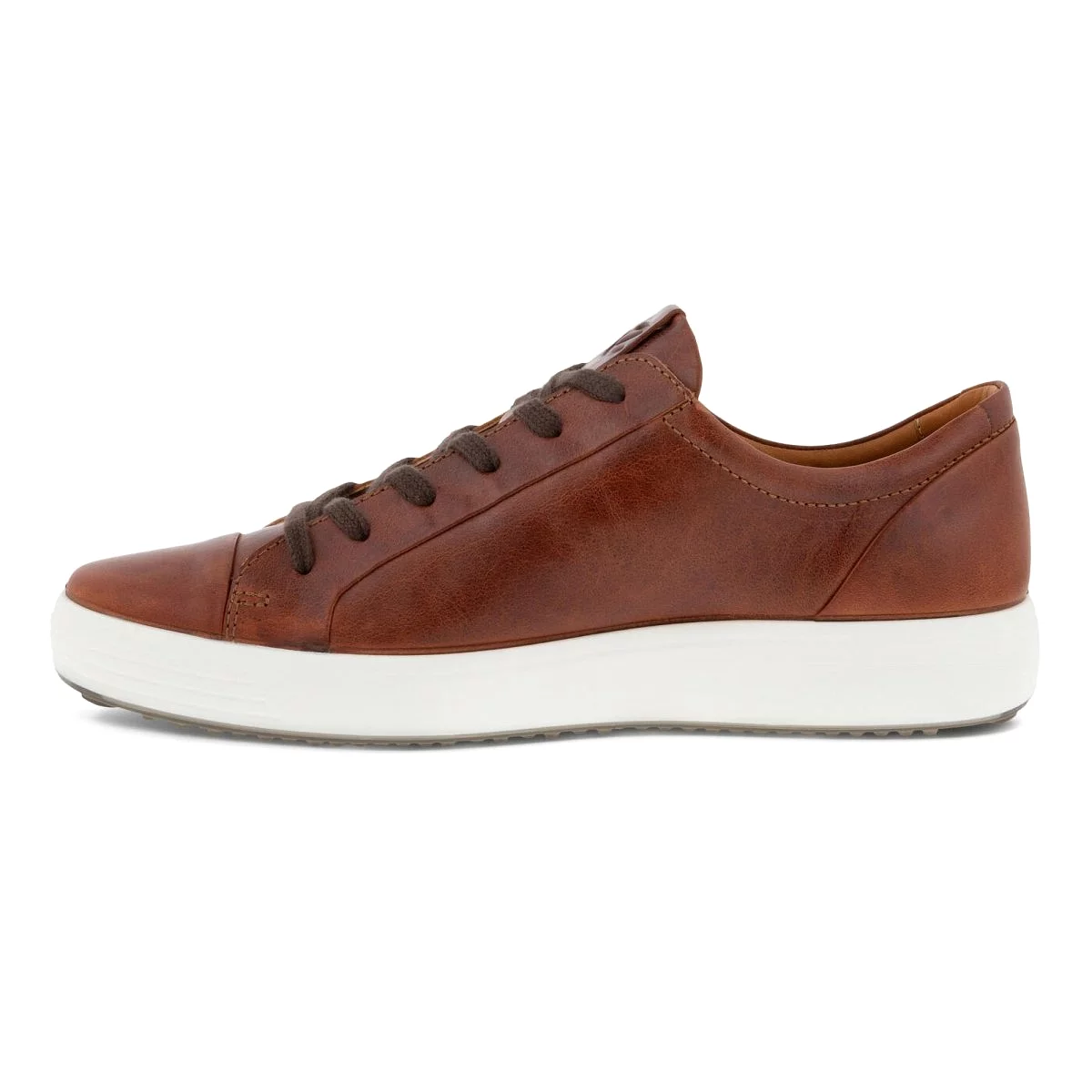 Ecco Men's Soft 7 City Sneaker Cognac