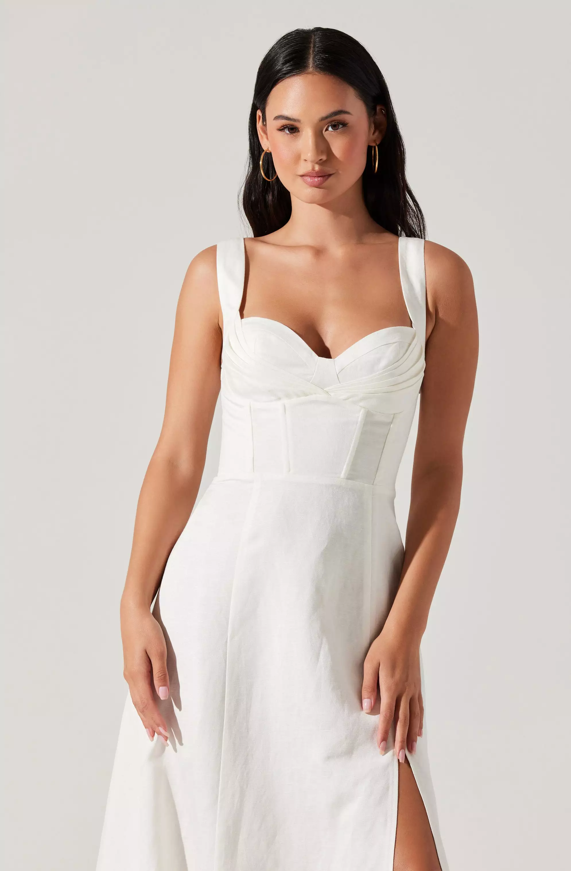 Estella Corset Midi Dress