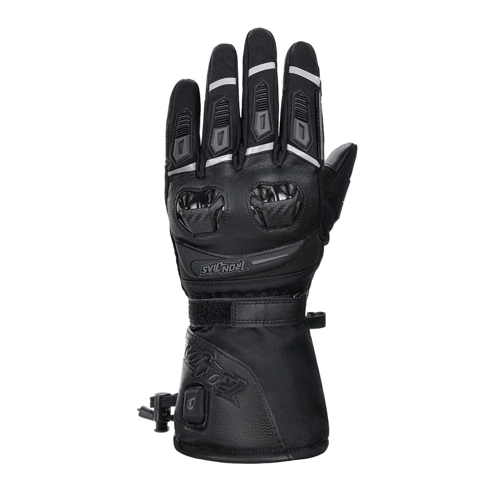 Gauntlet Heated Motorcycle Gloves | JIA13H