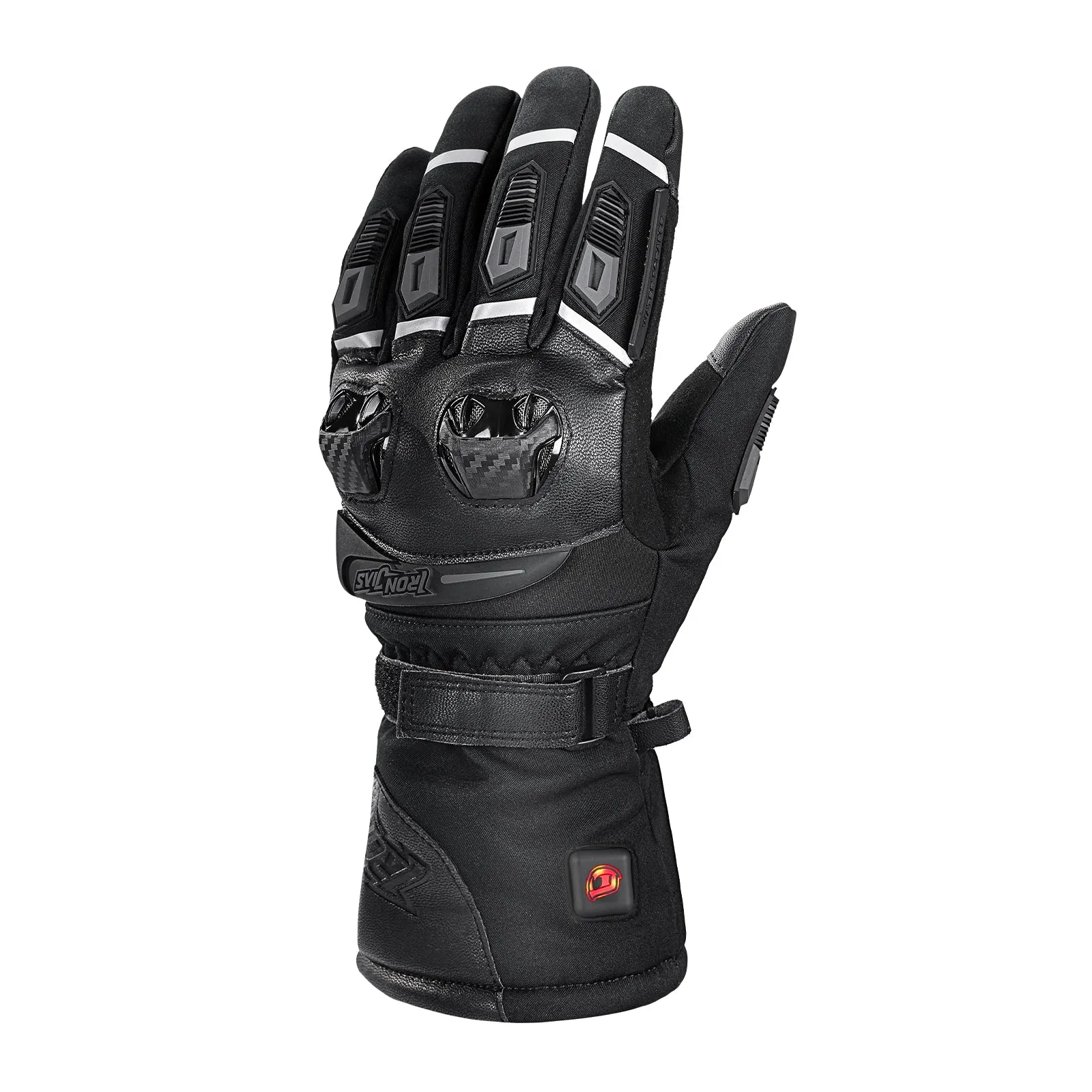 Gauntlet Heated Motorcycle Gloves | JIA13H