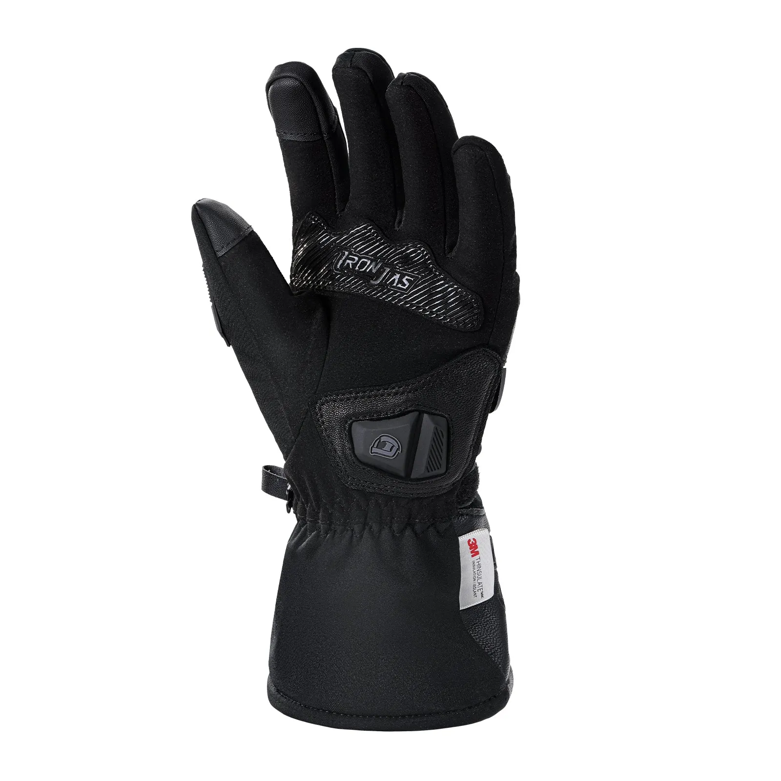 Gauntlet Heated Motorcycle Gloves | JIA13H