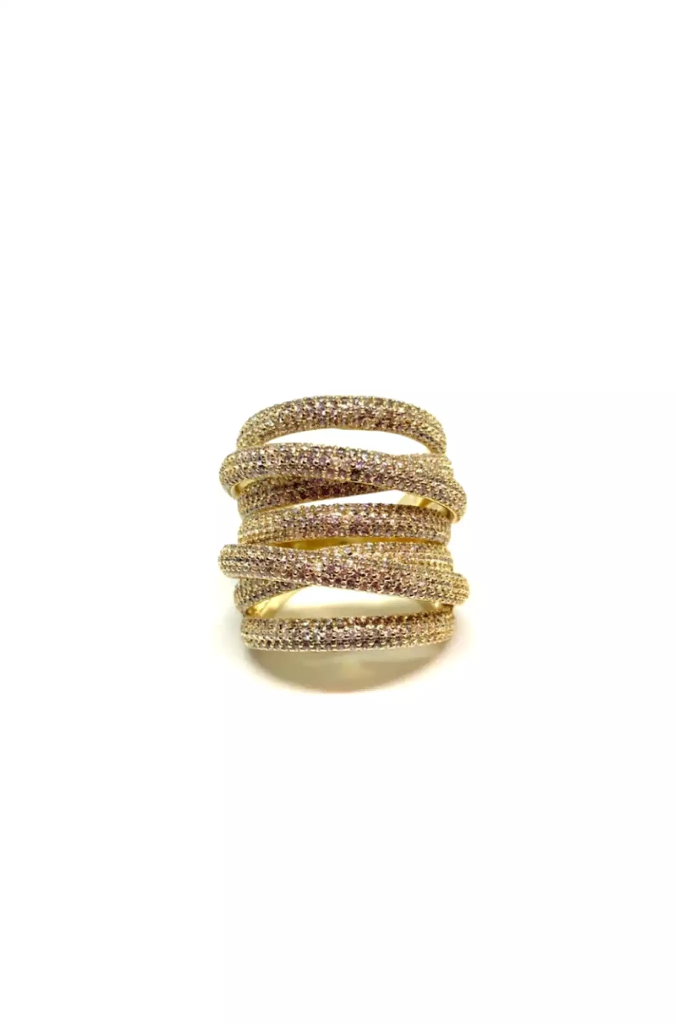 Gold Grande Twisted Luxe Ring