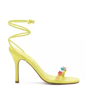 Goldie Sandal In Lemon Leather