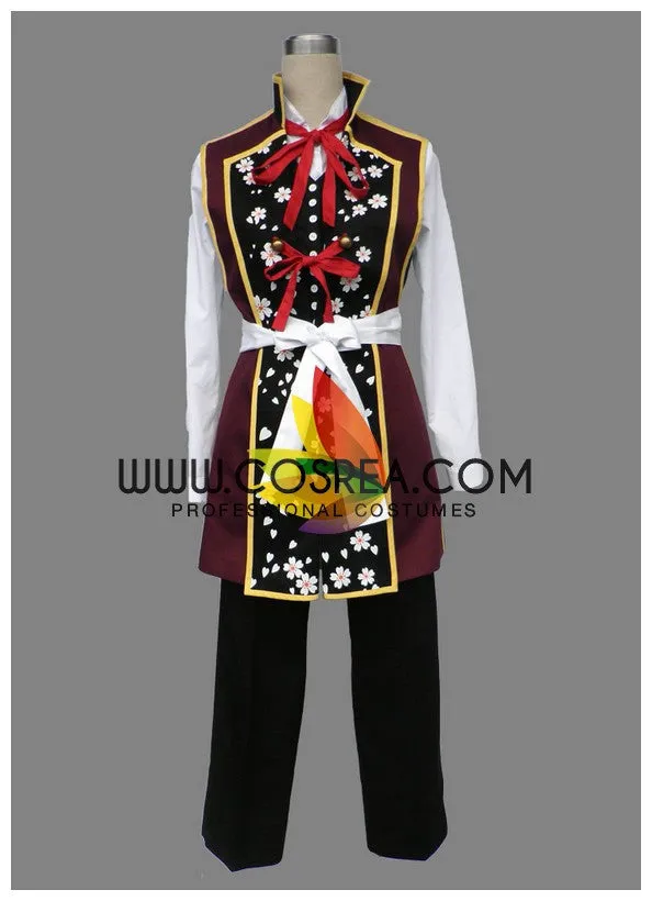 Hakuoki Chizuru Yukimura Floral Cosplay Costume