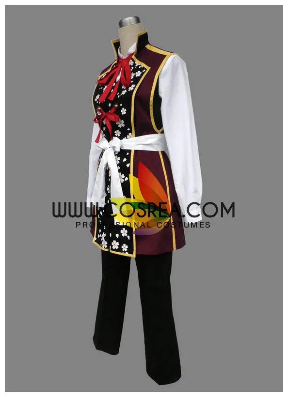 Hakuoki Chizuru Yukimura Floral Cosplay Costume