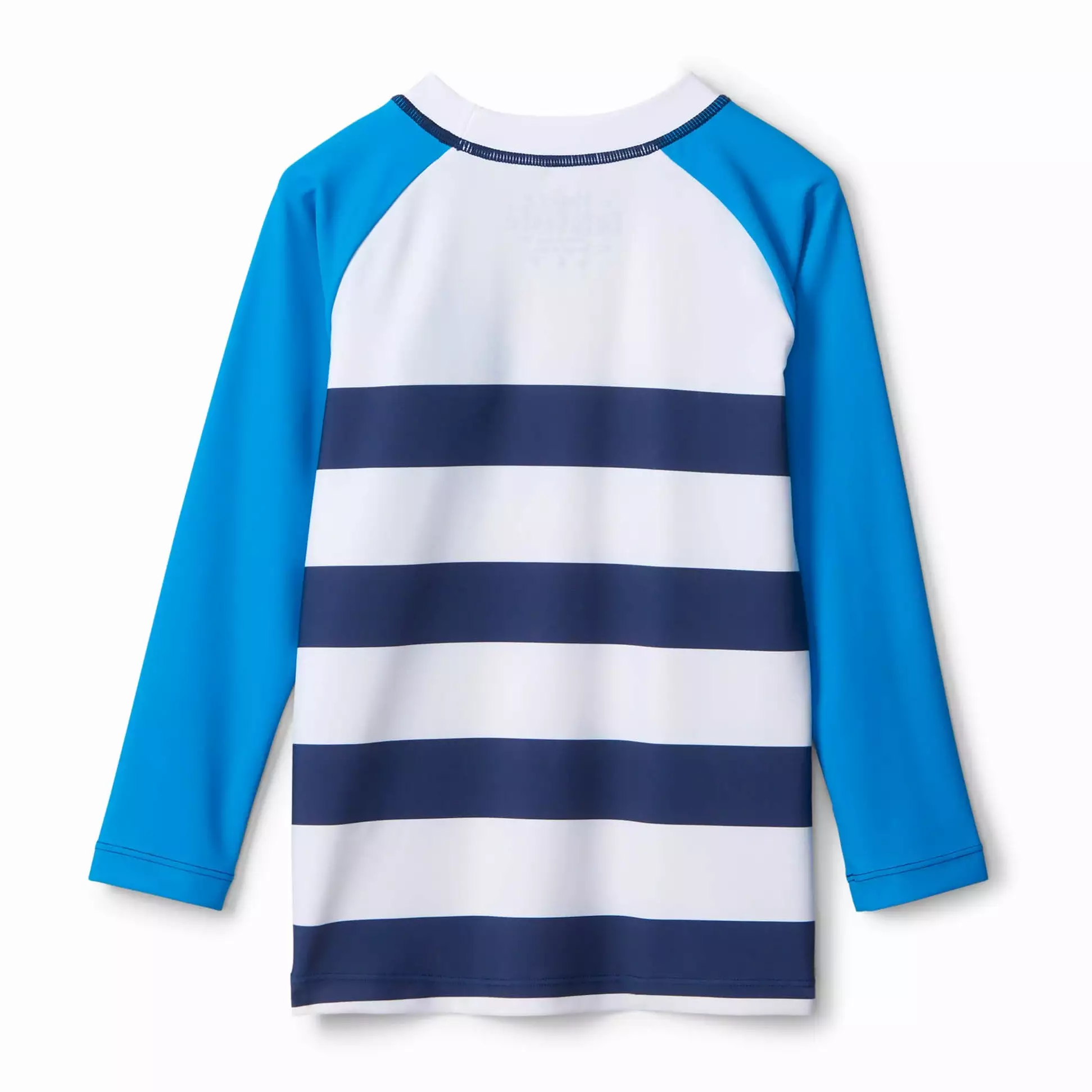 Hatley Whale Stripes Long Sleeve Pocket Rashguard