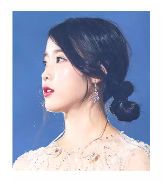 IU Chandelier Silver Rose Gold Bling Earrings Cubic Drop Korean Jewelry Womens Accessories Luxury Fashion Dating Clubber Elegant