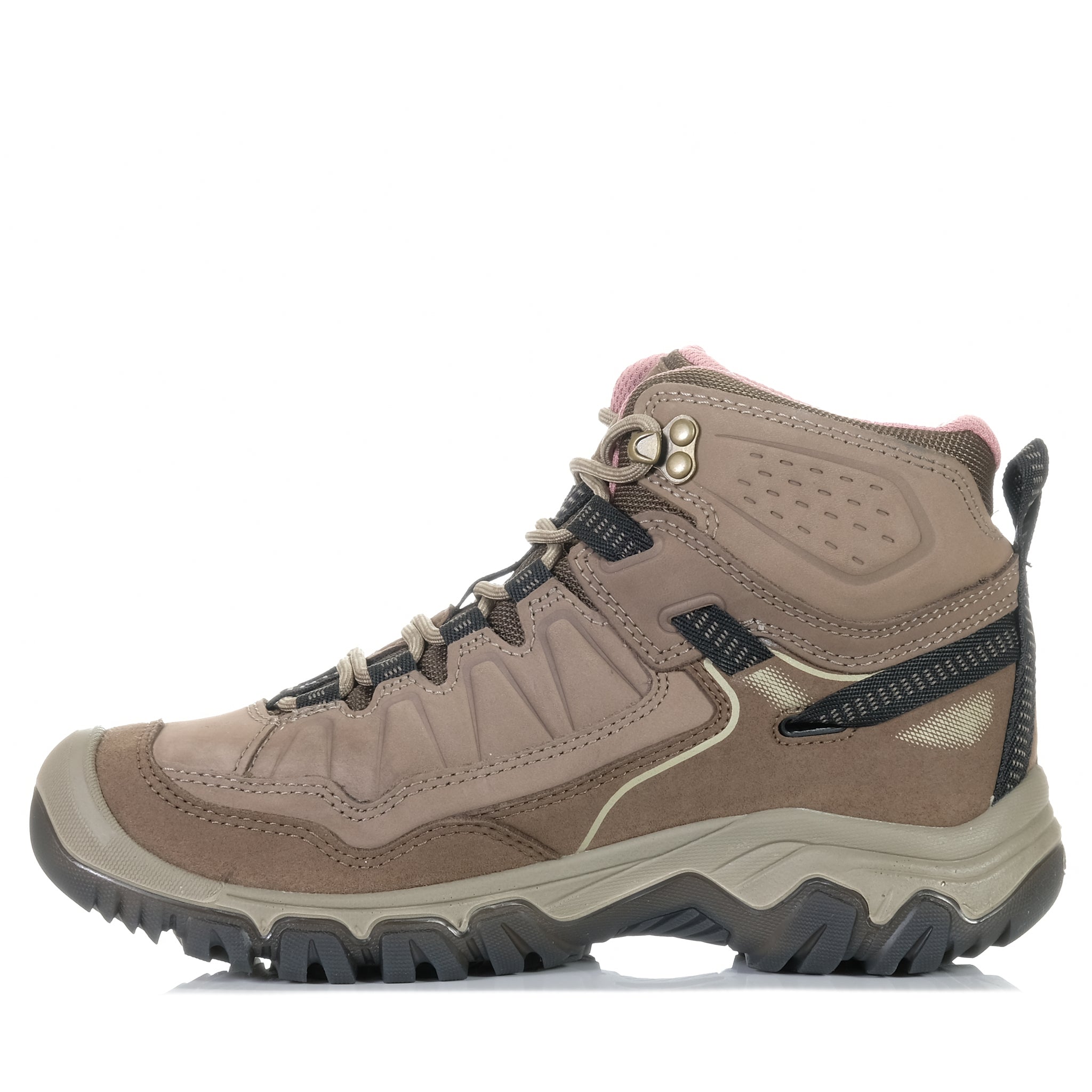 Keen Women's Targhee IV Mid Waterproof Brindle/Nostalgia Rose