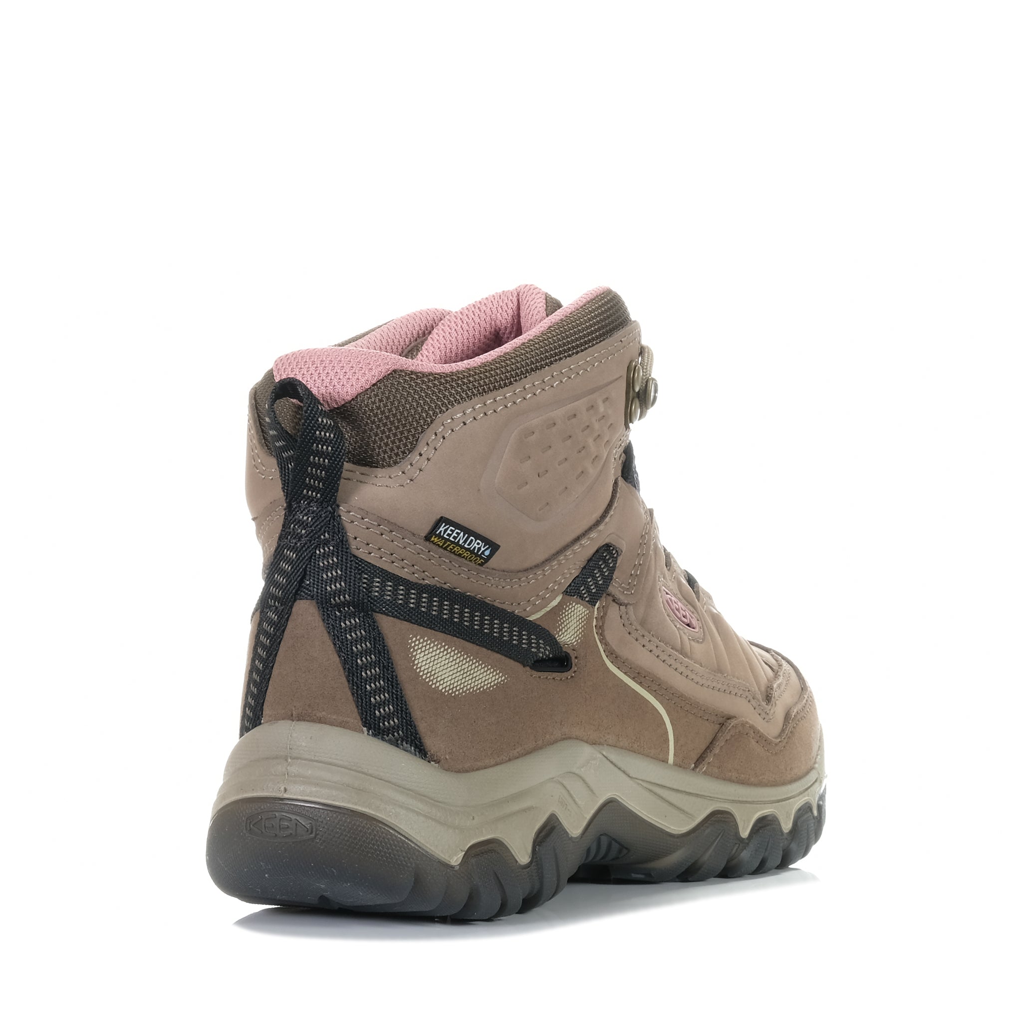 Keen Women's Targhee IV Mid Waterproof Brindle/Nostalgia Rose