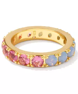 Kendra Scott Chandler Band Ring - Pink Blue Mix/Gold