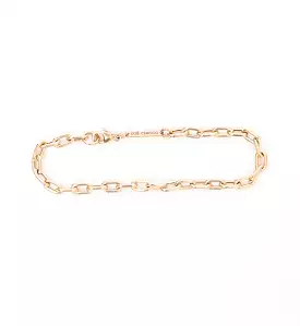 Large Square Oval Chain Bracelet