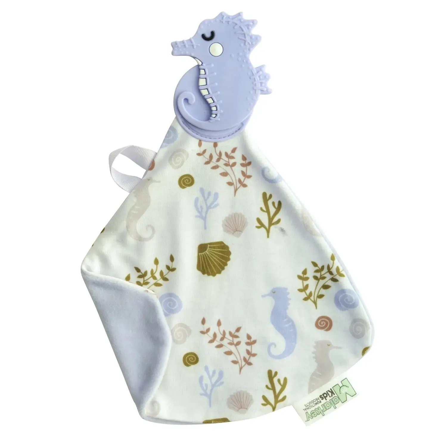 Malarkey Kids Sparkling Seahorse Munch It Blanket