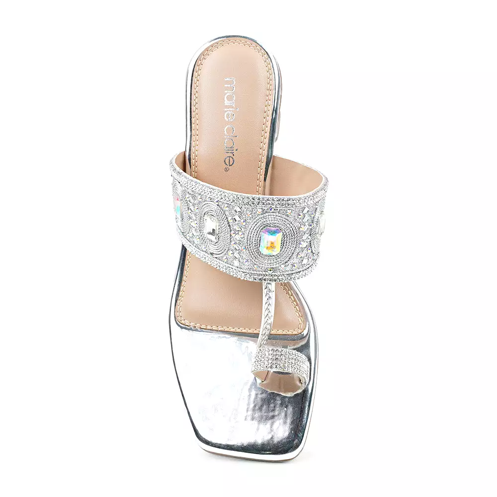 Marie Cliare YASMIN TOE-RING Wedding Heel Sandal