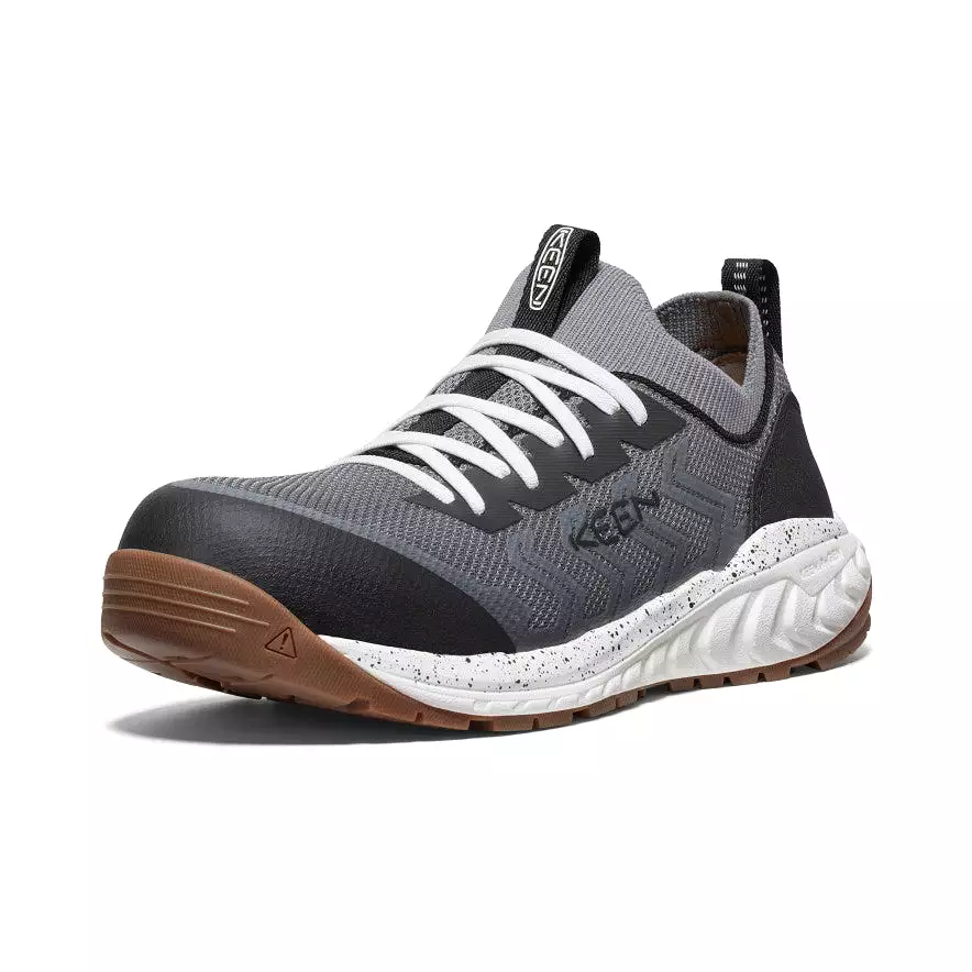 Men's CSA Arvada Shift Work Sneaker (Carbon-Fiber Toe)  |  Steel Grey/Gum