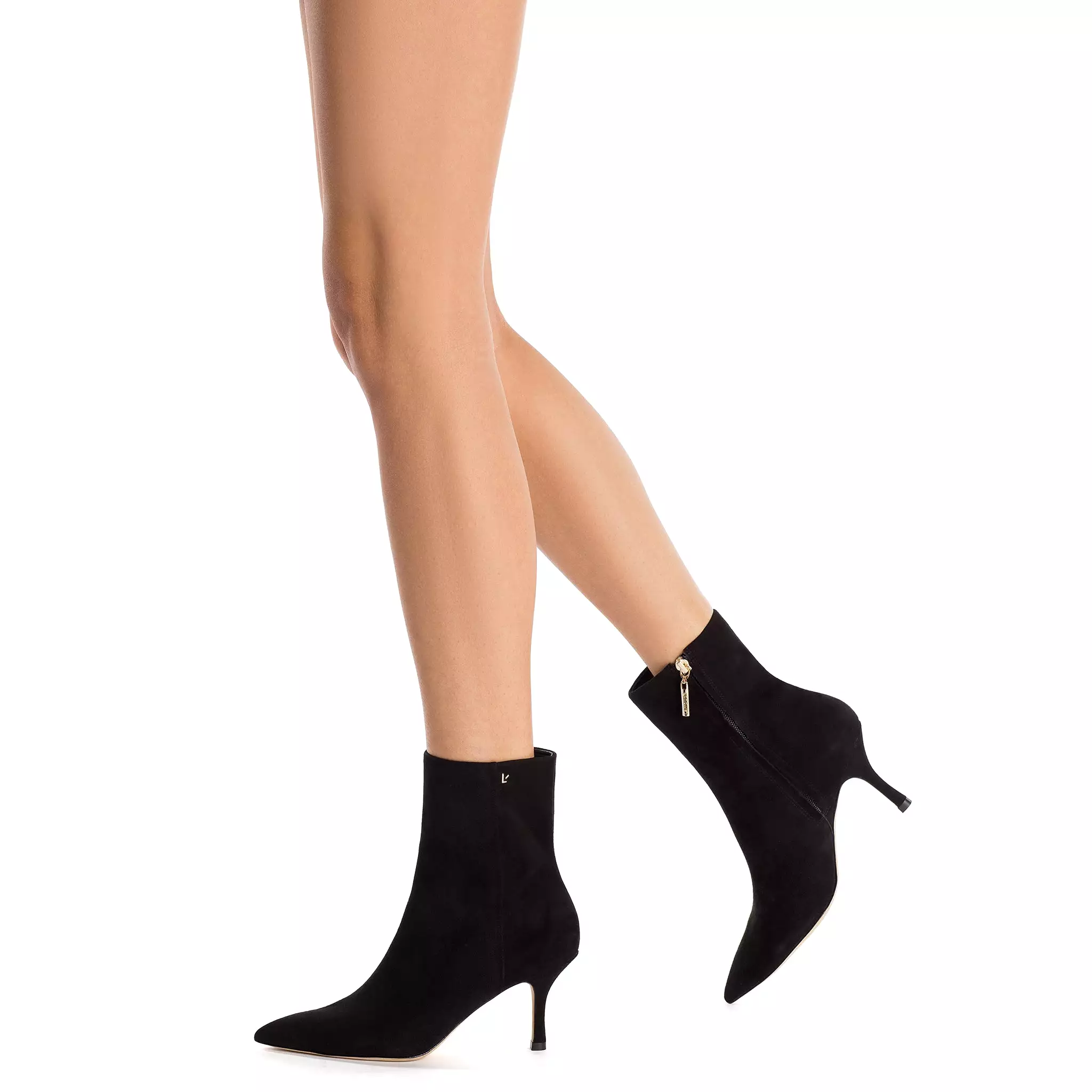 Mini Kate Boot In Black Suede